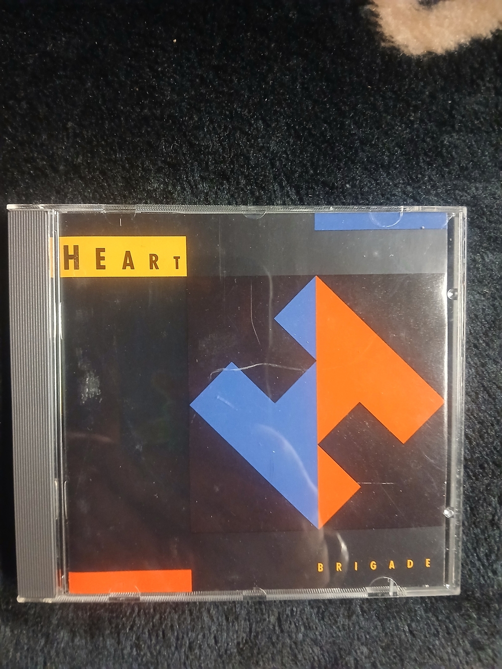 Brigade Album Art Print - Black, Blue & Orange